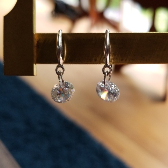 Jewelry - Cz dangle earrings Jewelry - Cz dangle earrings